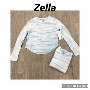 Z by Zella girls long sleeve tie dye top